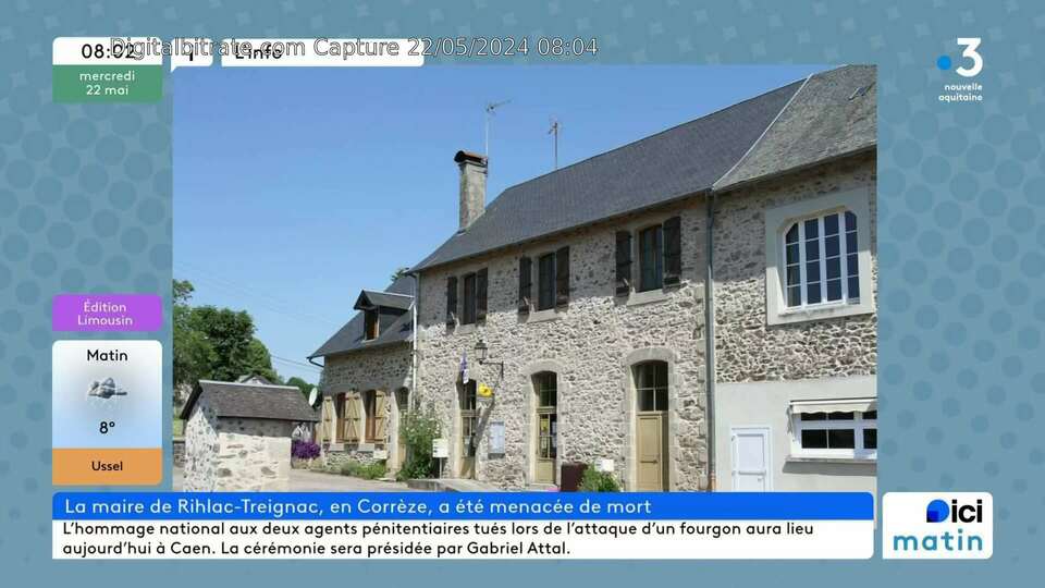 Capture Image France 3 Limousin HD FRF