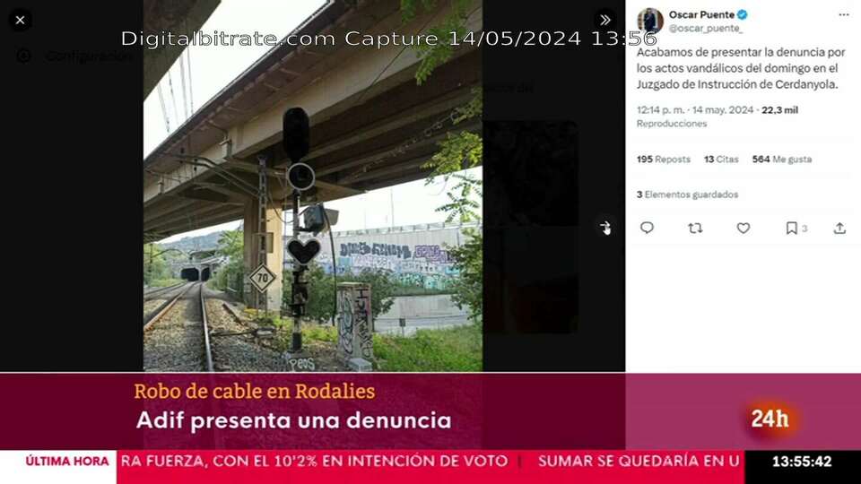 Capture Image Canal 24 Horas SWI