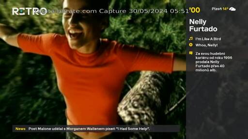 Capture Image Retro Music TV NET-22